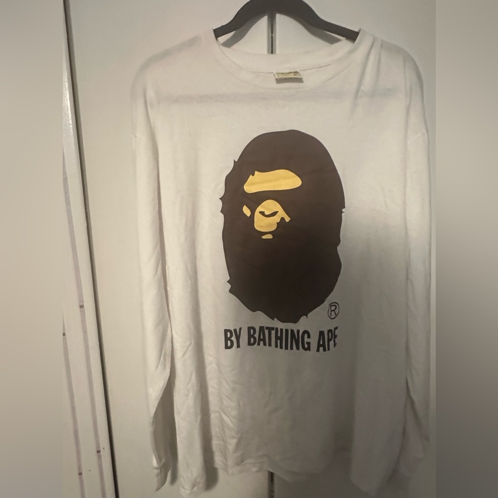 Bathing Ape Long Sleeve Crewneck